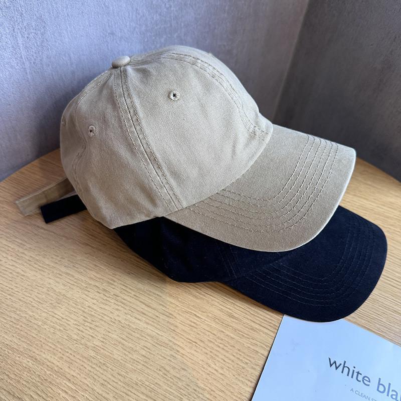 Cotton Embroidered Breathable Letter Cap With Wide Brim Sunshade Sports Outdoor