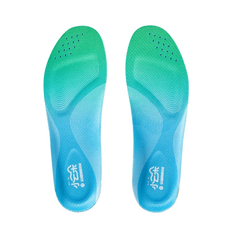 

Anta Cloud Cushion High Elasticity Shock Absorption Polyester Insole Men Insoles Light-Blue 1825251591-1 40