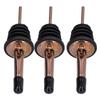 10Pcs Liquor Pourer Stainless Steel Wine Pourer Stopper Bar Tool for Bar Home Restaurants(Rose Gold