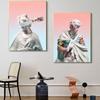 David Funny Sculpture Art Printing Canvas Painting Figure Graffiti Poster Office Living Room Bedroom Home Decoration Mural No Frame