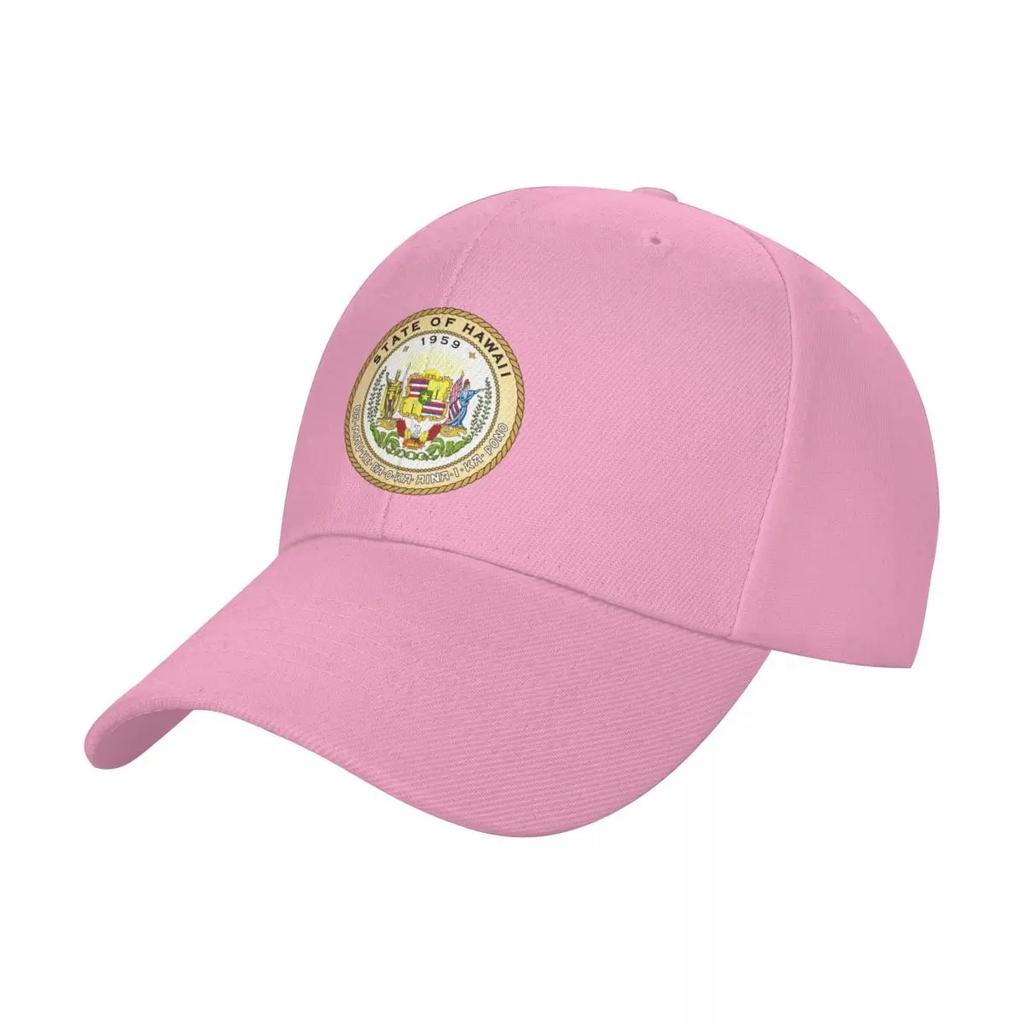 New State Seal of Hawaii Baseball Cap Dad Hat Beach Outing Fashionable Uv Protection Solar Hat Boy Womens