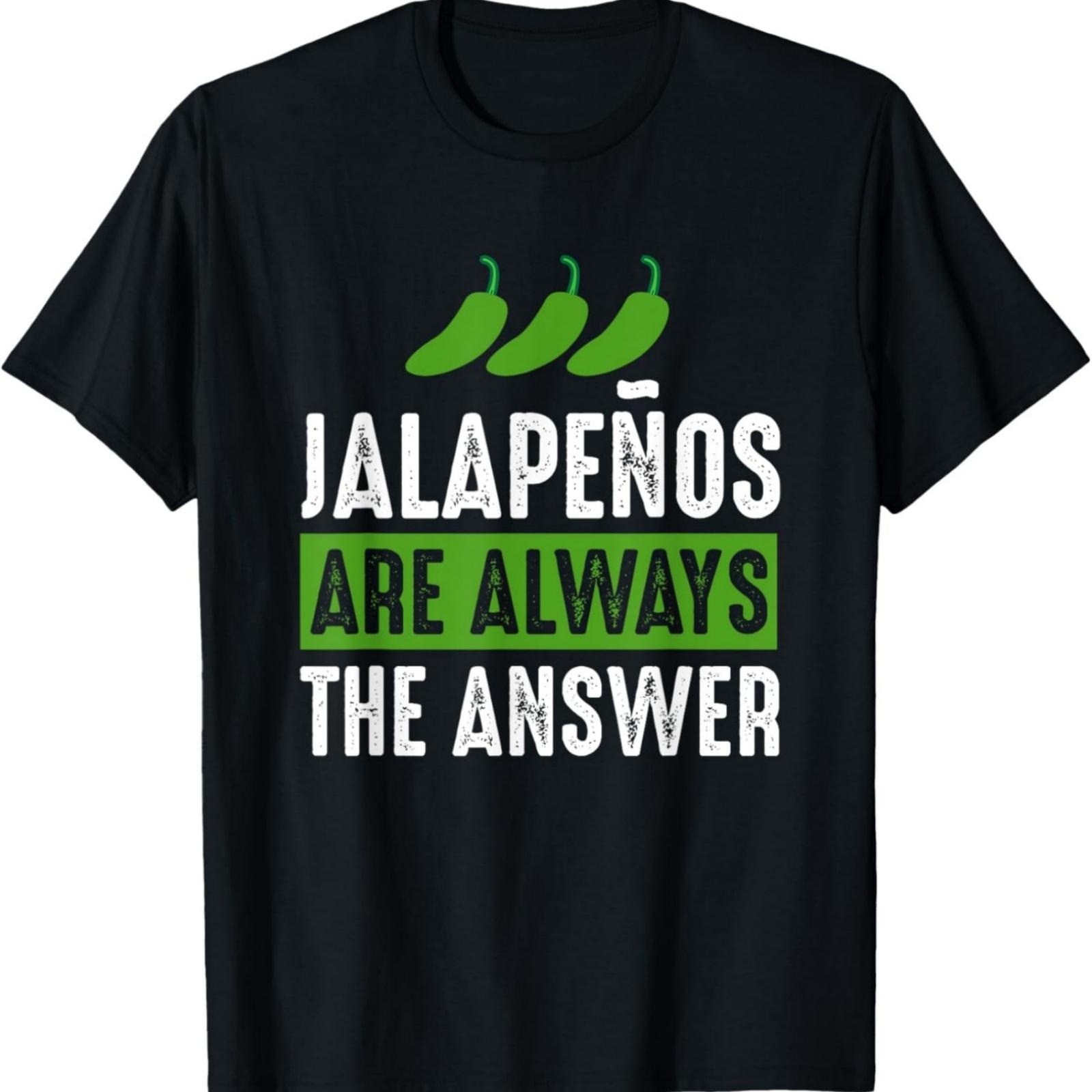 Халапеньо — всегда ответ - Футболка для любителя халапеньо Подарок Футболка S