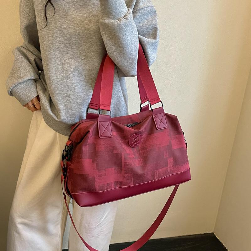 Große Kapazität Reise-Duffelbag für Damen Wasserdichte Sport-Tragetasche für Fitnessstudio Gepäck Schulter-Handtasche