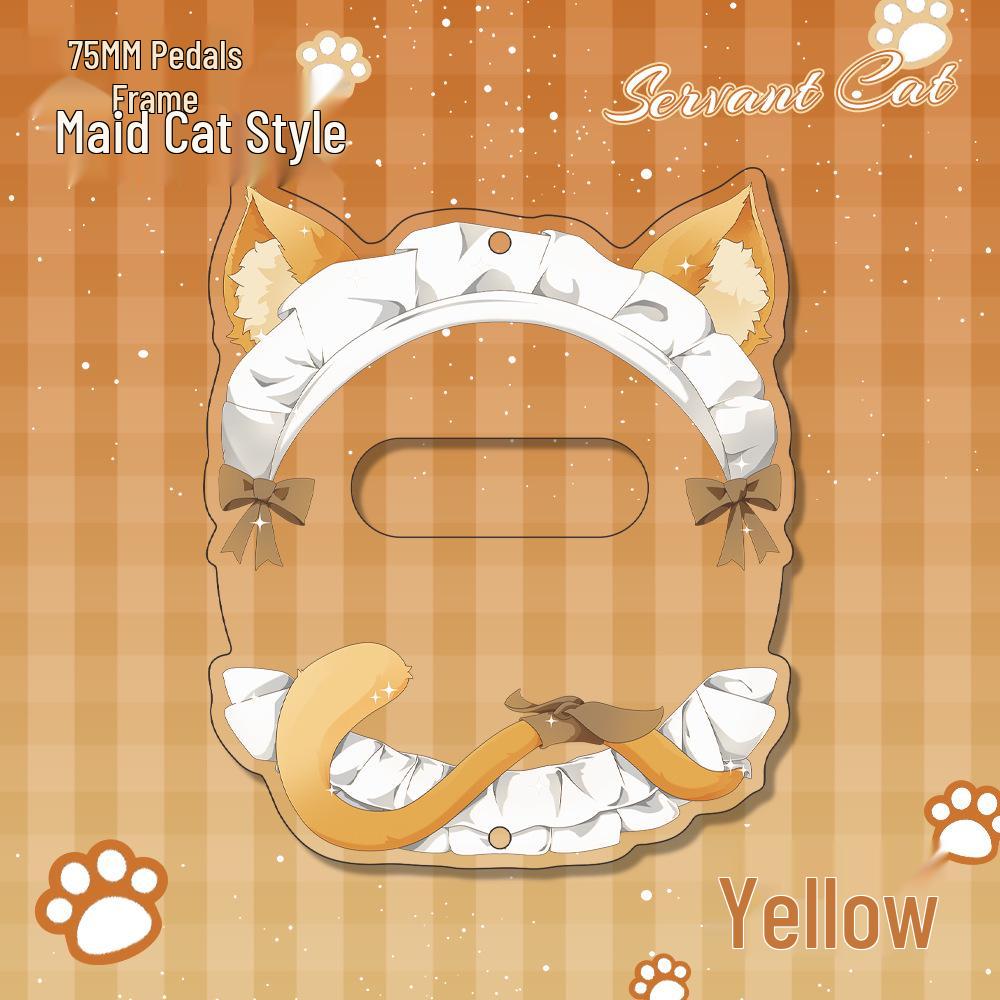 Gumi 75mm Maid Cat Acryl-Abzeichen-Display-Ständer