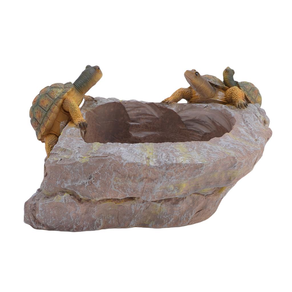 Turtle Plant Pot Creative Exquisite Resin Turtle Sculpture for Indoor Outdoor Decoration