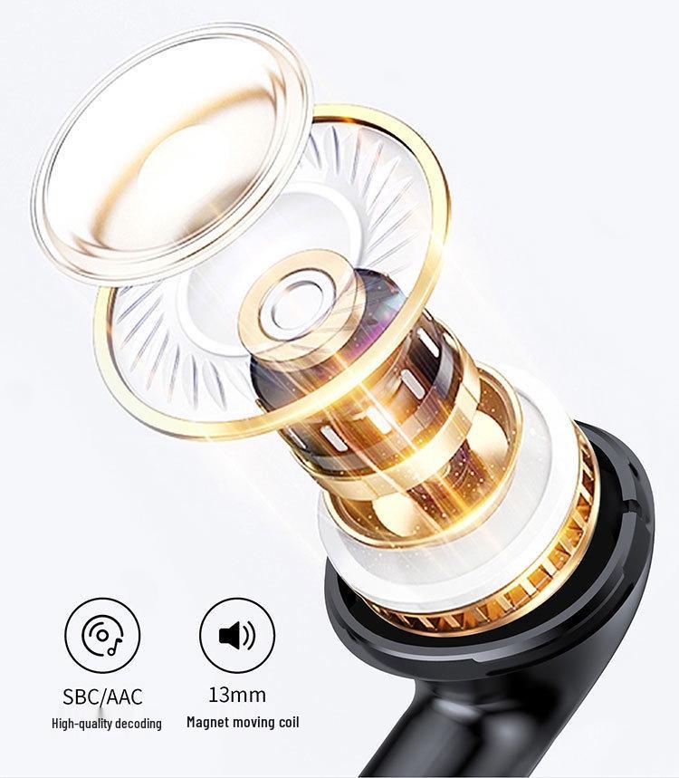 S56 Bluetooth 5.3 TWS Earphones: Digital Display, In-Ear, Waterproof, Ultra-Long Battery, USB-C