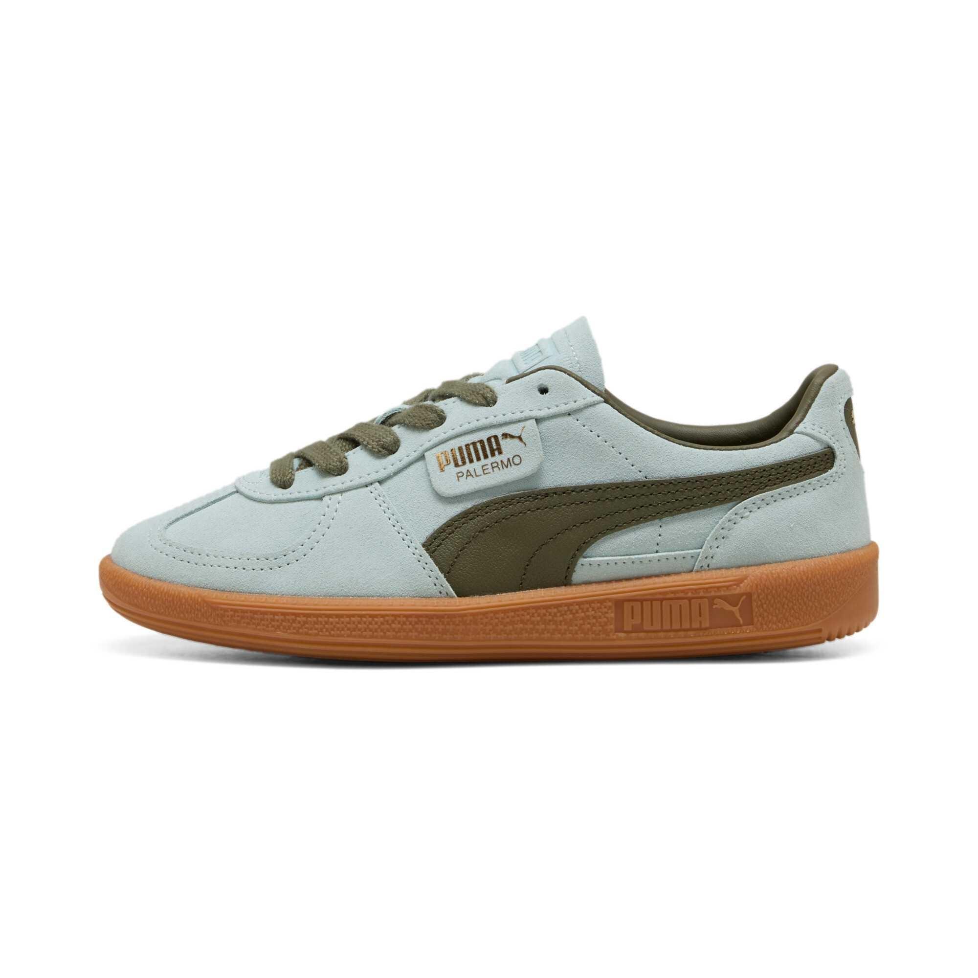 PUMA Palermo Peaceful Blue Loden Green Men s 396463-51 EU 39