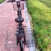 Bike Basket, Heavy-Duty Metal Wire Bicycle Basket with Hooks, Quick Install, Rust-Resistant, Large Capacity for Grocery Shopping Pets Daily Commuting