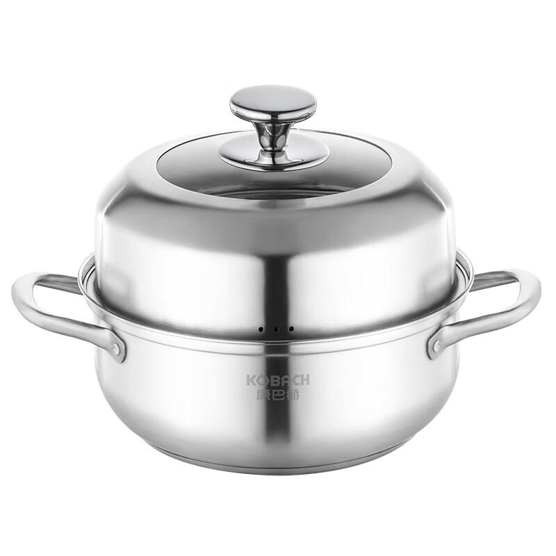 Kobach Stainless Steel Steamer Soup Pot
