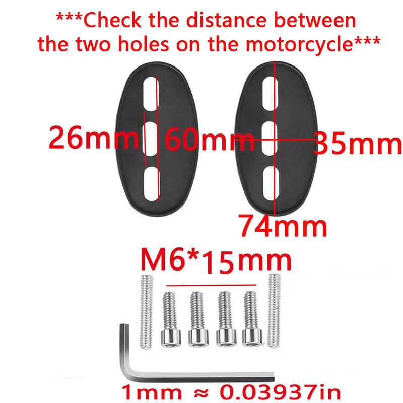 Motorcycle Modified Wind Wing Adjustable Rotating Rearview Mirror For YAMAHA YZF R15 R125 R25 R3 V3 R65 LE