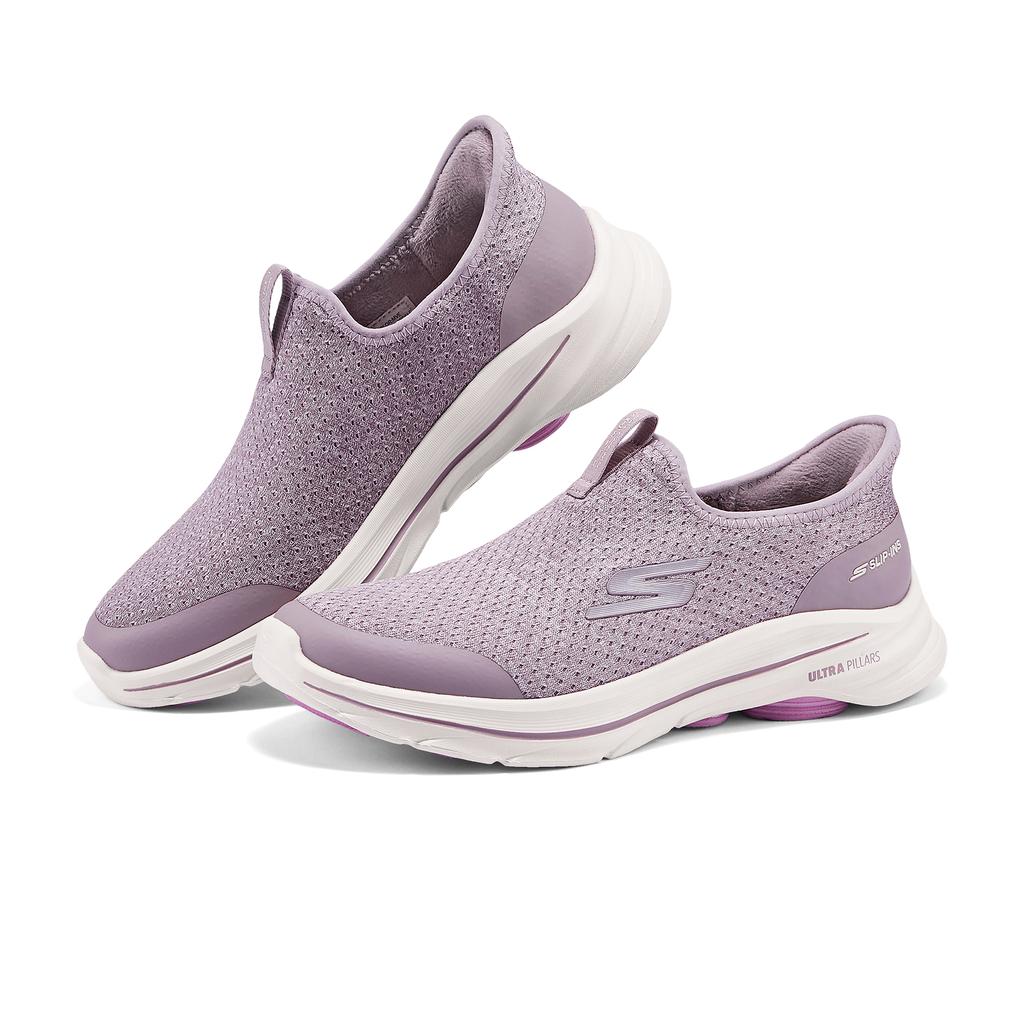 Skechers Go Walk 8 Lightweight Comfortable Breathable Supportive Rebound Walking Shoes Women sneaker Rose-Pink 125933-MVE