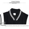 Men's Trendy Japanese-Style Baseball Jacket - Spring/Autumn, Color-Block Design, High-End Casual Sportswear