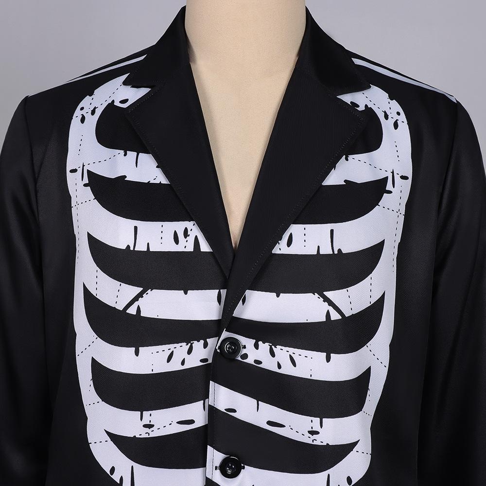 Mantianyu Halloween Male Female Adult Medieval Performance Costume Skull Overlord Performance Costume