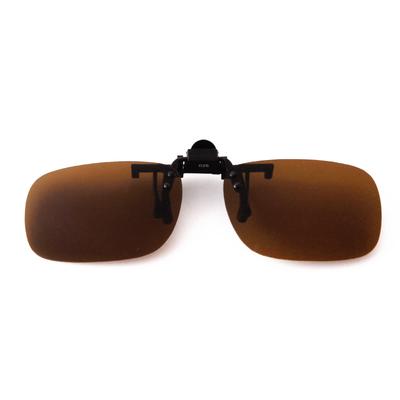 [Ade Woo] Polarized Sunglasses - Clip-on, Flip-up, Fixed Type - Over-the-Glasses Sunglasses - Polarized Lenses - UV400 Protection - Suitable for