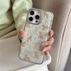 Deer Garden Applies To 16 Apple 17promax Mobile Phone Case Iphone14 Epoxy 13 Green Oil Painting 15 Hard Huawei