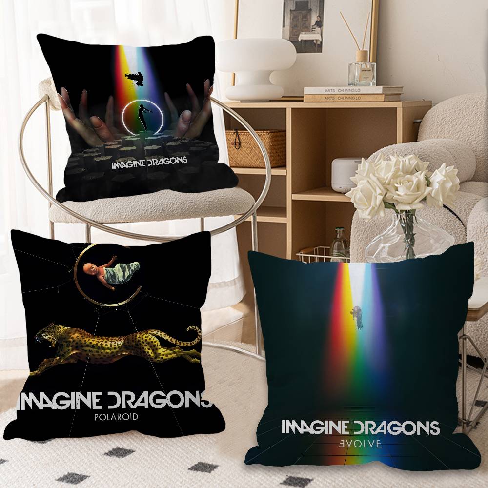 Popular Band IImagine Famous DDragons Pillow Cover Sofa Cushion Cover Home Room Decoration Children Gift