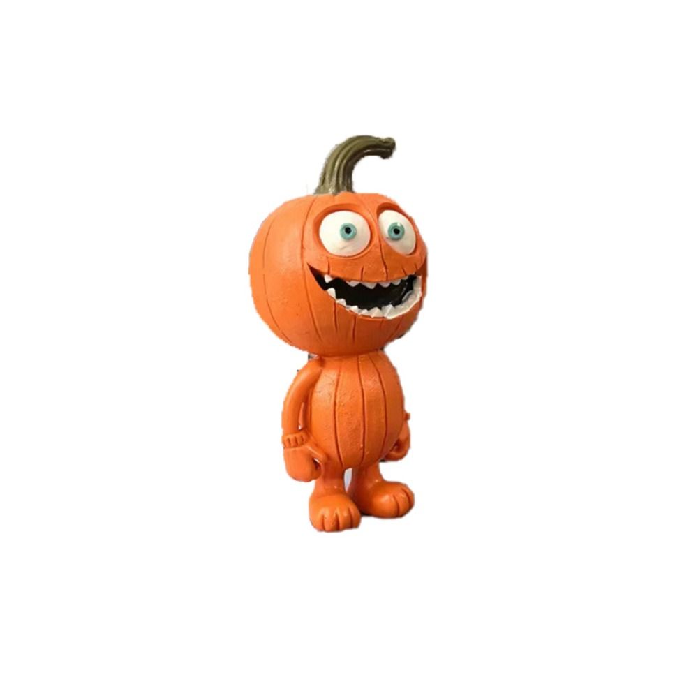 Resin Crafts Pumpkin Statue Cartoon Garden Halloween Pumpkin Halloween Pumpkin Ornaments  Desktop