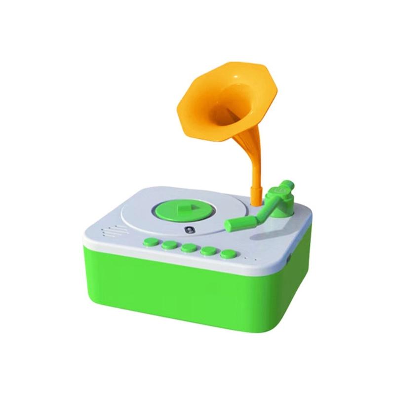 

Early Childhood Phonograph Educational ABS Toddler Gramophone for Boys and Girls Early Preschool Learning Device 1