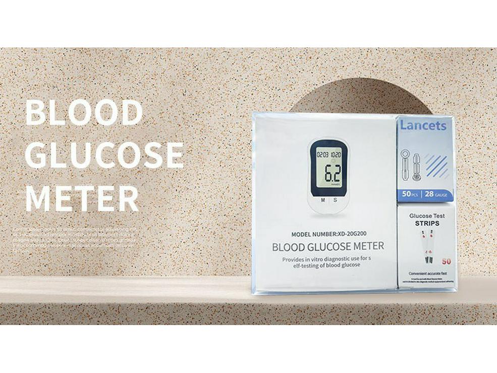 Home Blood Glucose Meter for Middle-aged and Elderly - No Calibration Needed