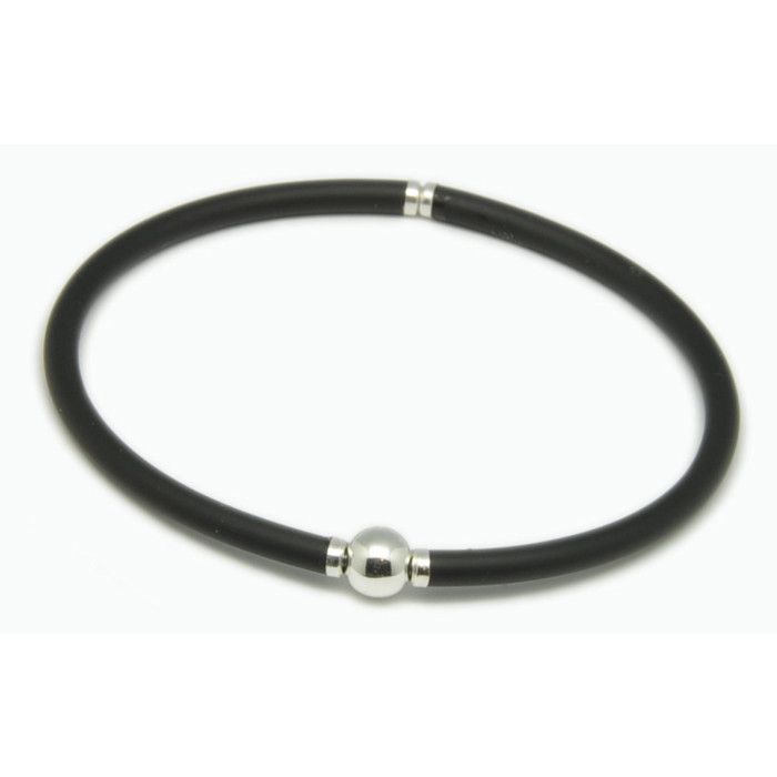 Bracelet ressort et habillage noir