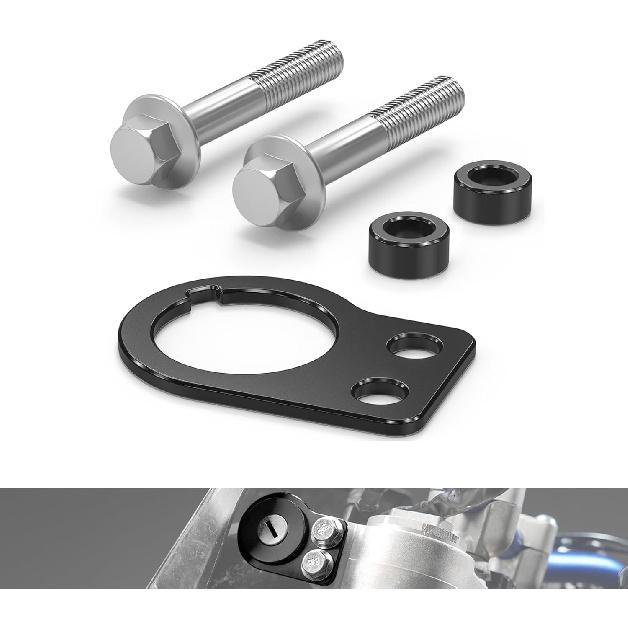 

NICECNC Key Ignition Switch Relocation Bracket Compatible with Suzuki DRZ400SM 2005-2024, See Fitment