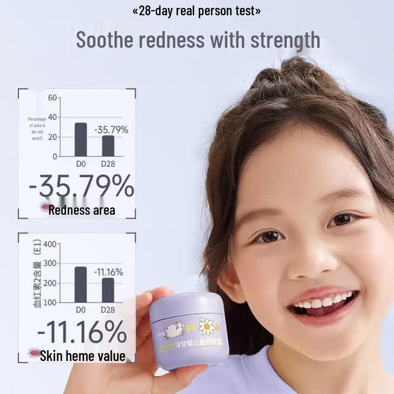 RUNBEN Kids Chamomile Soothing Face Cream