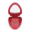 Strawberry Slicer Fruit Carving Knife Cutter With 7 Stainless Steel Sharp Blade Kitchen Gadgets AVE