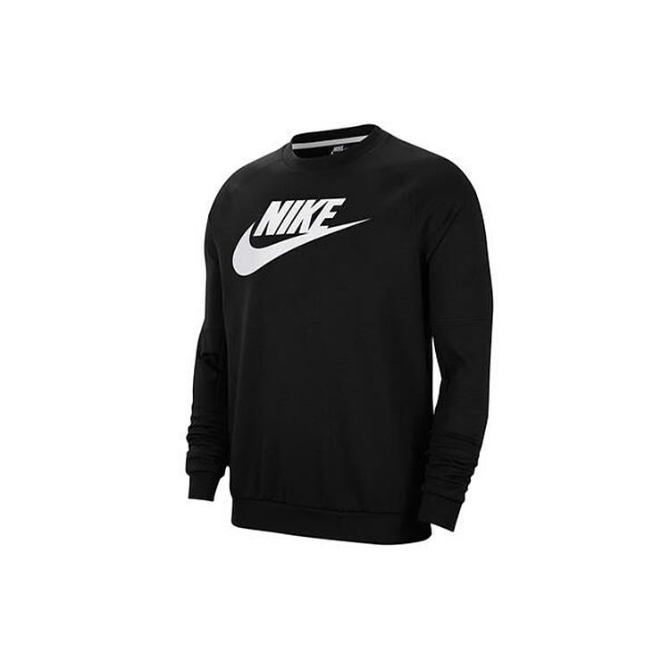 Nike Casual Sports Running Training Round Neck Black Men s CU4474-010 M