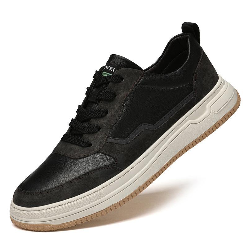 

Повседневная обувь для скейтборда мужская осенняя повседневная обувь трендовая дышащая белая обувь удобная мужская спортивная обувь 45 чёрный