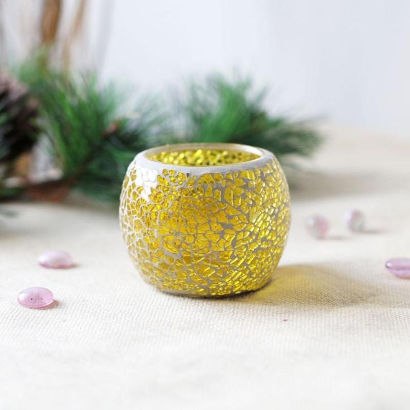 Romantische Evenementen Marokkaanse Glazen Kaarsenhouders Met Artistieke Tafeldecoratie