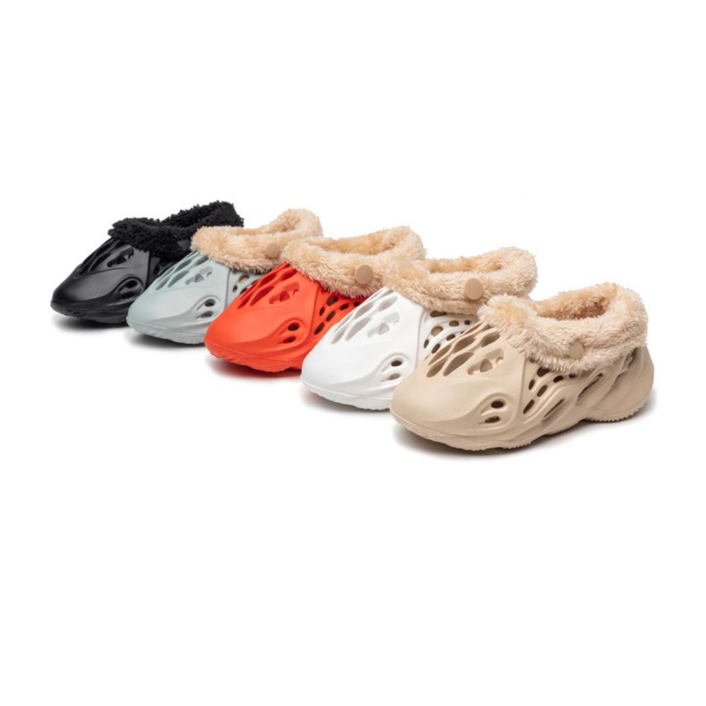 Thick Soled, Men's and Women's, Children's Cotton Shoes, Baby Shoes, Warm, Hairy Shoes, Plush, Thickened, Warm Shoes