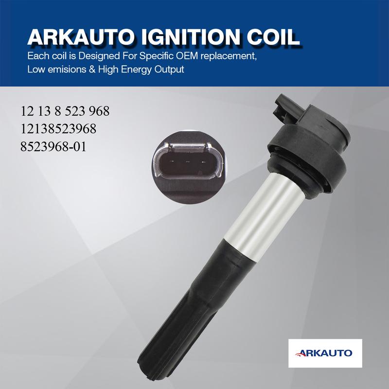 2PCS ARKAUTO EFI Motorcycle Ignition Coil Packs 12138523968 8523968-01 for BMW F650GS F700GS F800GS F800R F800S F800ST