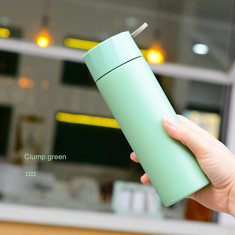 Portable Water Cup  Thermos Cup 300ml Vacuum Flasks Portable Stainless Steel Thermos Cup Water Bottle Travel Tea Mug Office Thermos Cup