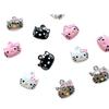 Hello Kitty Cat Alloy Pendant & Accessory Set