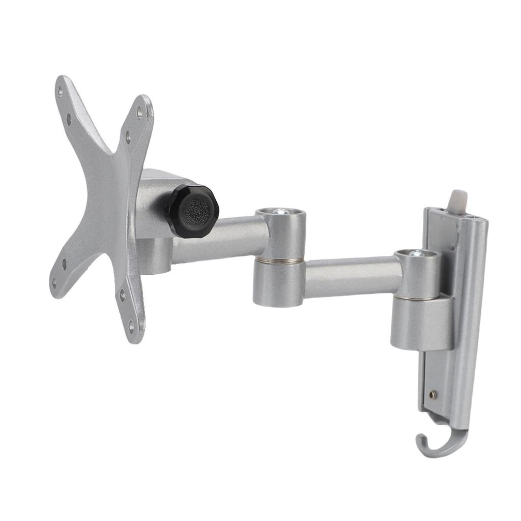 Displayarm Stor Skärm Väggmonterad TV Aluminiumlegering Stor Lastbärande 30in L04 Silvergrå
