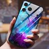 Gradient Phone Case for iphone 17  pro max iphone17 Air Tempered Glass Hard Back Cover for Apple iphone17pro Candy Color Pattern