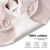 Women's Summer Sexy Antibacterial Ice Silk Cotton Crotches Quick Dry One Piece Type Light Permeable Briefs