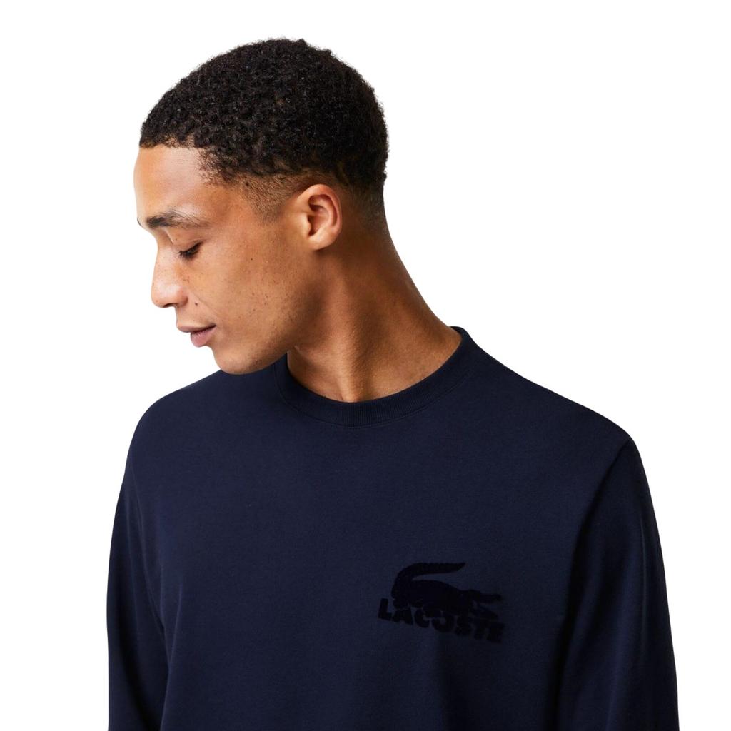 Lacoste Mens Fleece Lounge Sweatshirt
