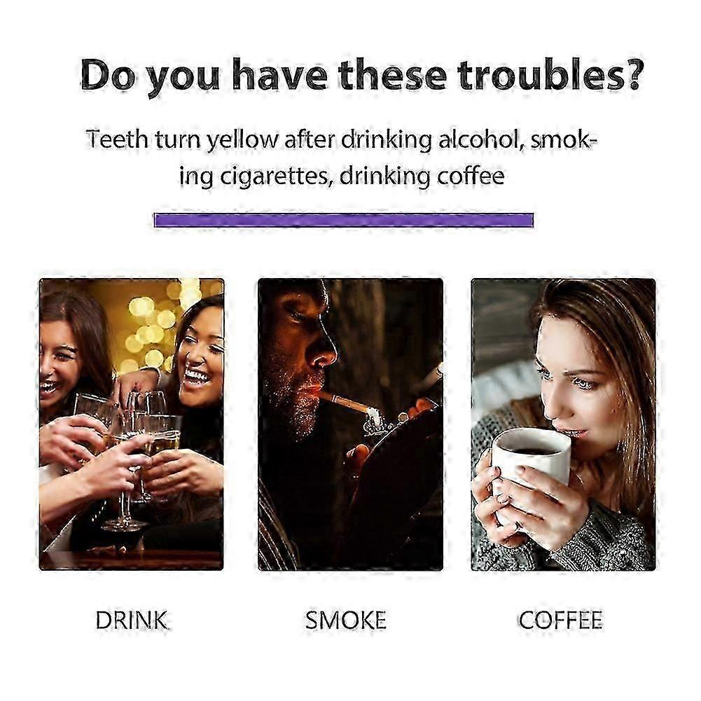 Eelhoe Purple Tooth Beautifying Toothpaste Niacinamide Whitening Yellow Tooth Remove Stains
