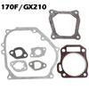 Engine Gasket Set For GX160 GX200 168F/170F 2-3KW Engine Petrol Generator Trimmer High Quanlity Hot Sale