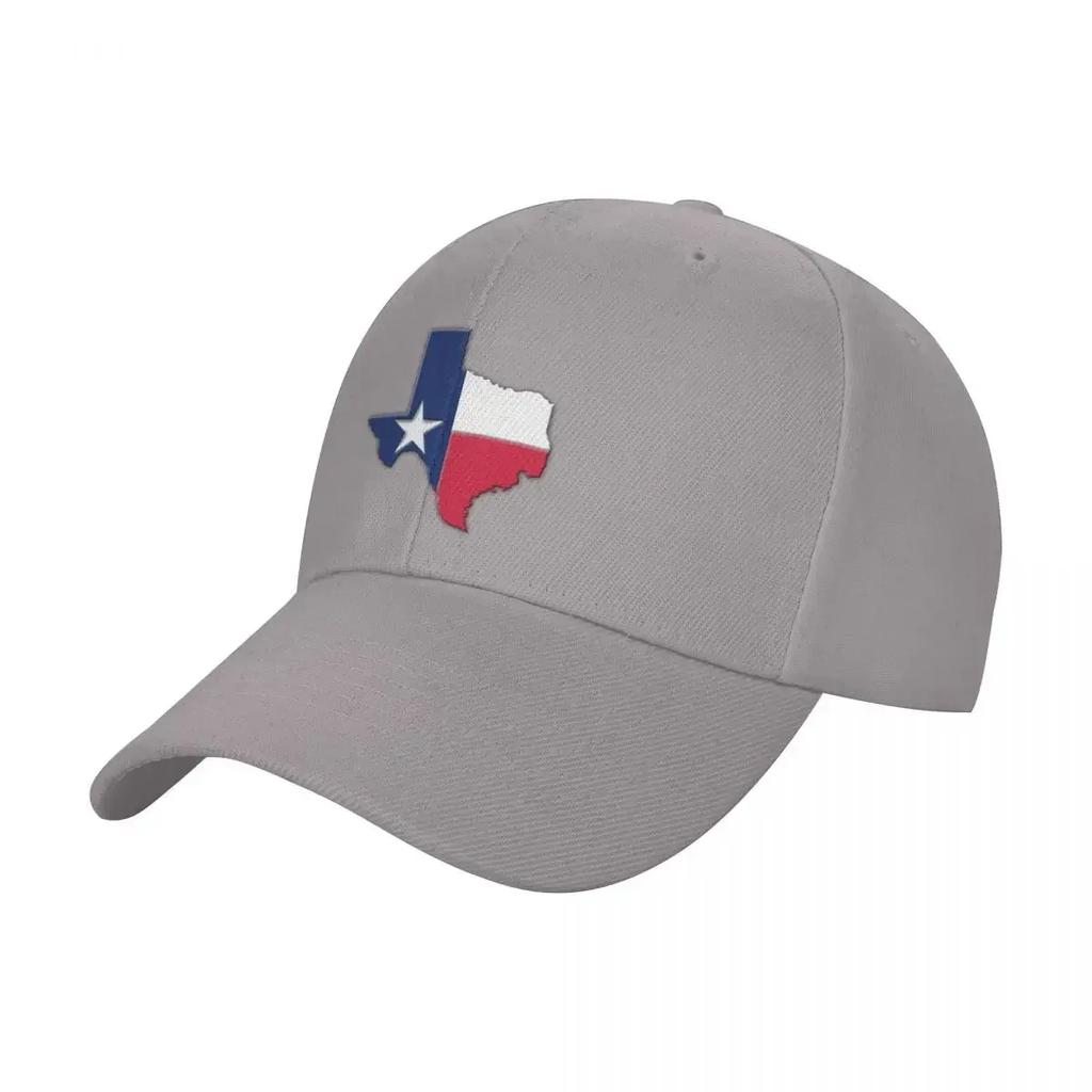 3D Texas State Map Baseball Cap Fishing Caps Unisex Ball Cap Beach Outing Unisex Women's