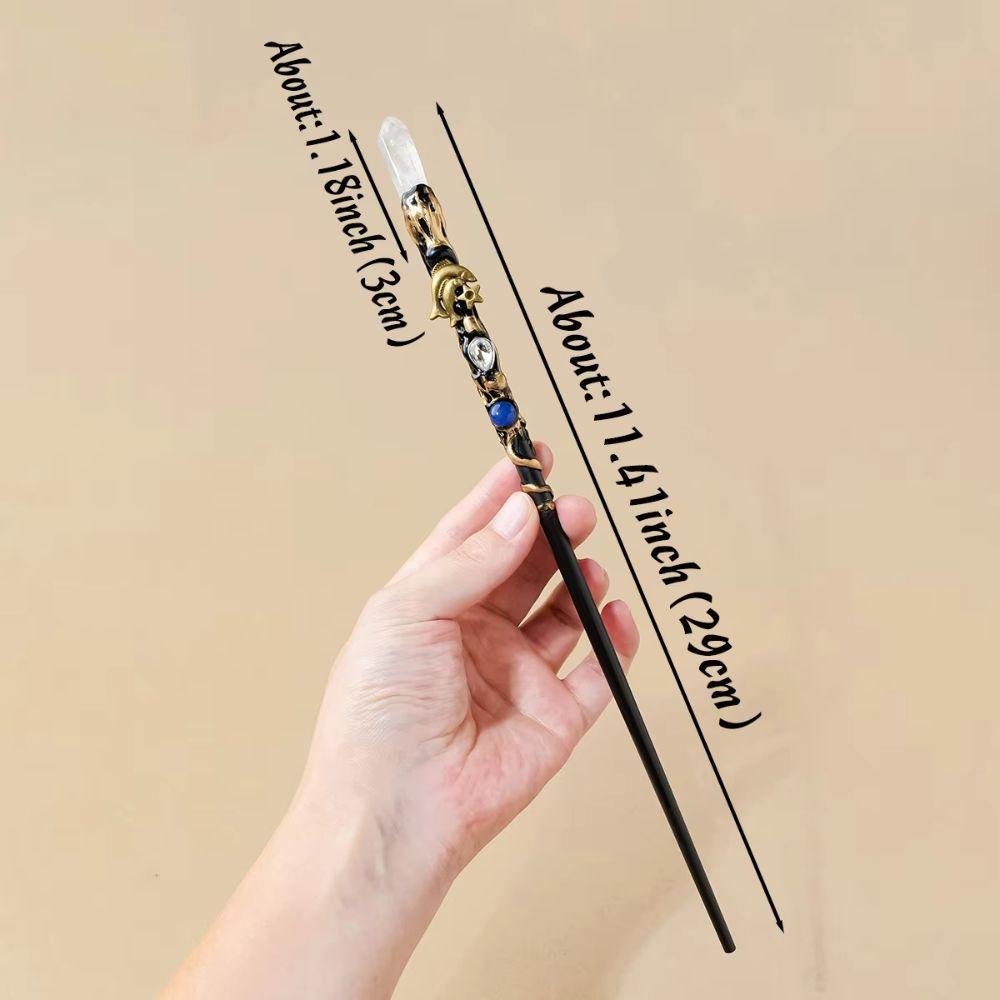 Zodiac Crystal Magic Wand Crystal Ball Magic Scepter Creative Fairy Stick Holiday Gift