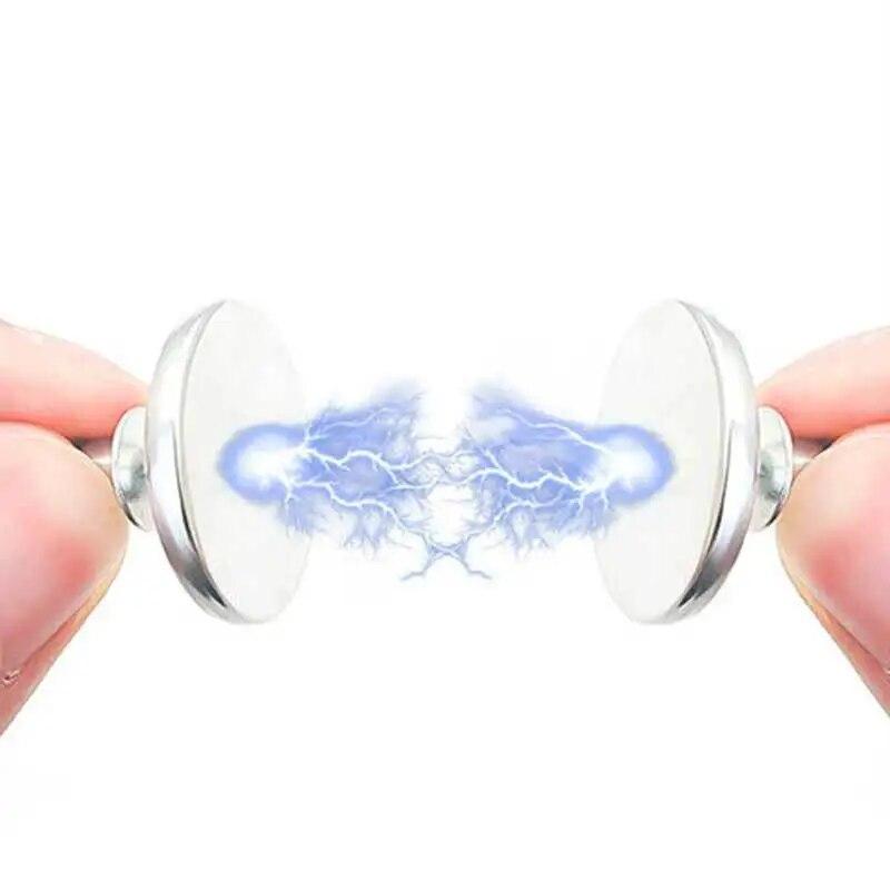 1/5/10/20 Pairs Curtain Magnetic Button Nail Free Detachable Window Curtain Close Magnet Buckle Adjustment Curtain Clip Room