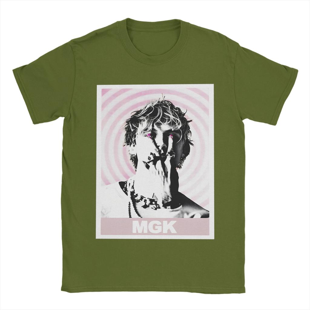 Mens Rapper MGK T Shirts  Cotton Top Tees Summer Y2K Casual ShortSleeve T Shirt ONeck Harajuku Casual Tshirt Big Size 5XL 6XL