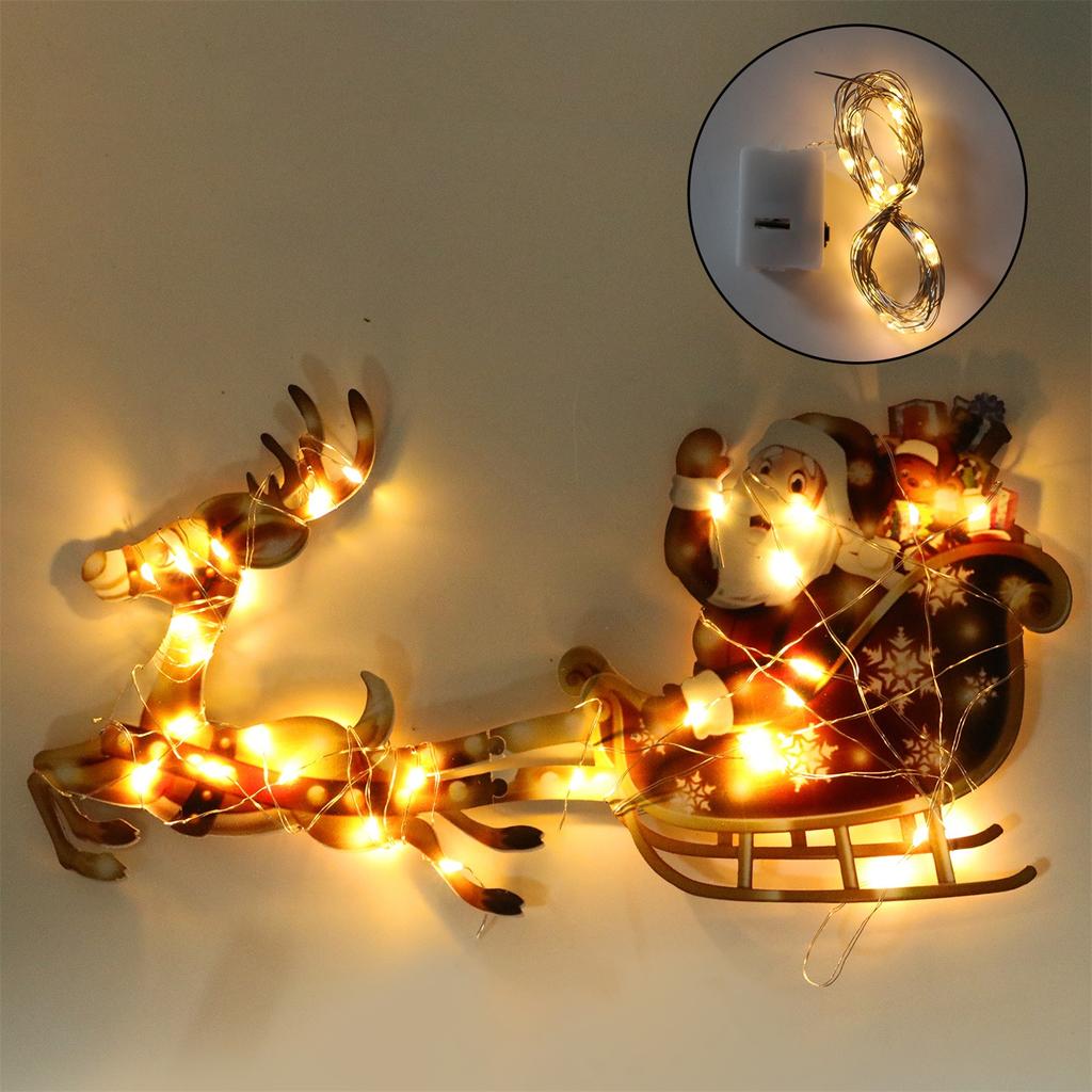 Glowing  With Wapiti Holiday Decoration Outdoor Decoration