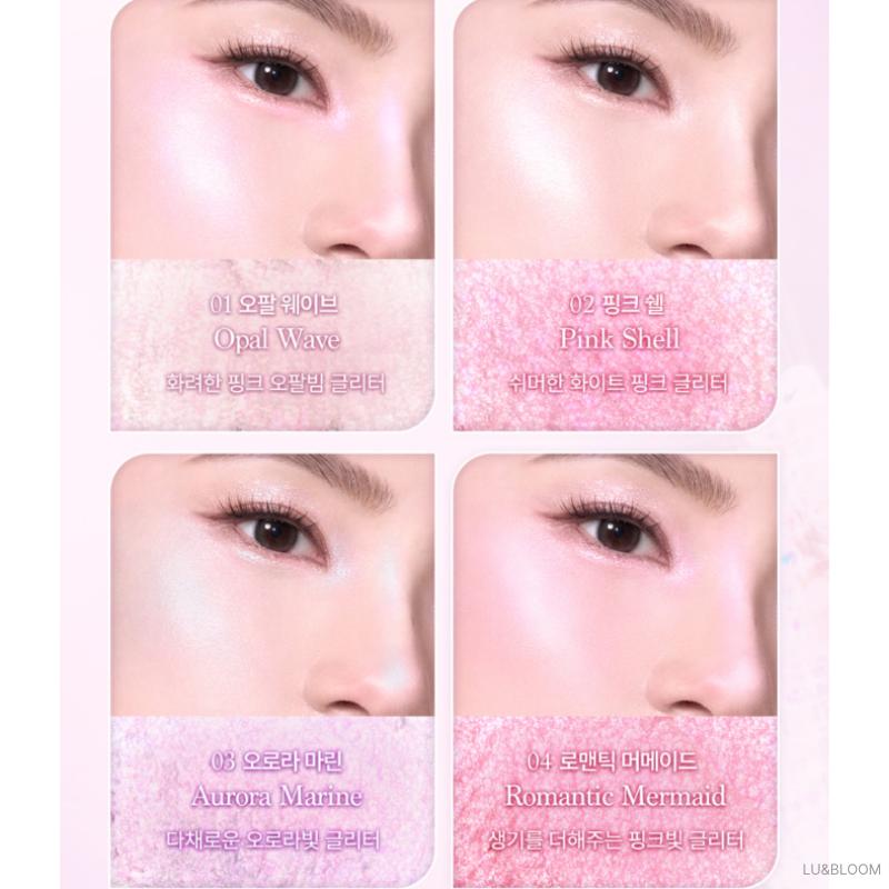 DASIQUE Shine Glowy Highlighter Palette 5.6g (+Free Gift)