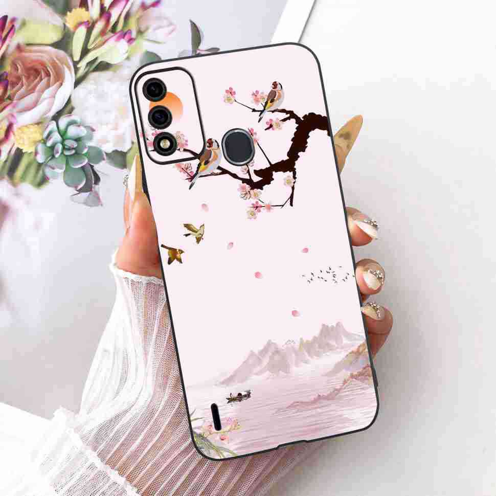 For ITEL A48 Casing Cute Lion Butterfly Silicone TPU Soft Case Protective Shockproof Back Cover For ITEL A 48 ITELA48 Phone Case