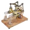 Stirling Engine Model Scientific Physical Model Golden Two Cylinder Balance Stirling Engine Model Educational Toy