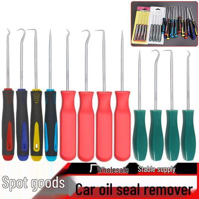 Oil Seal and O-Ring Removal 4-Piece Screwdriver Set with Puller Hooks