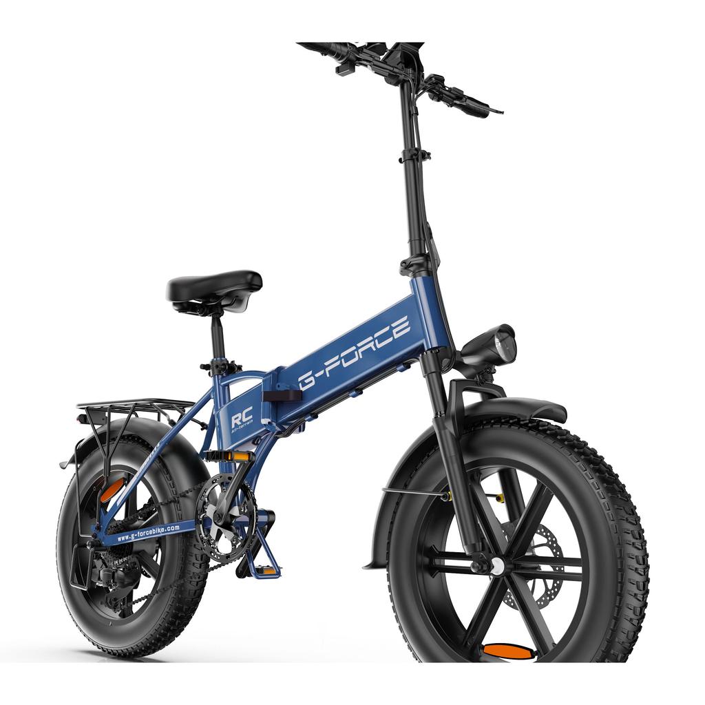 G-FORCE RC 15AH Adult Folding Electric Bike 750W Motor 48V15AH Battery 20-Inch Tires Foldable E-Bicycle Ideal for Urban Commuting City Travel